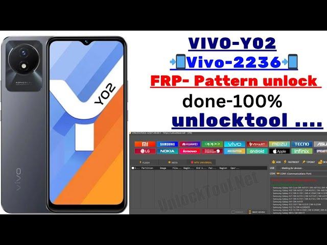 VIVO-Y02 (VIVO-v2236) frp pattern unlock by-unlocktool done 