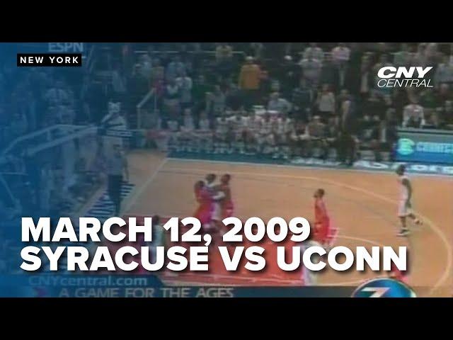 16 years ago, Syracuse Men's Basketball went into 6 OT against UConn at Madison Square Garden