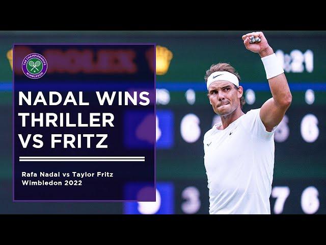 Rafael Nadal vs Taylor Fritz | Wimbledon 2022 | Extended Highlights