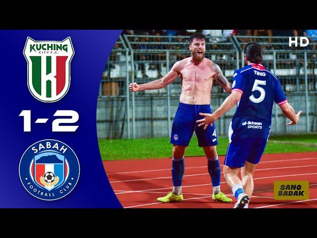 Kuching City FC 1-2 Sabah FC | LS15 | EXTENDED HIGHLIHTS | 4 DECEMBER 2024