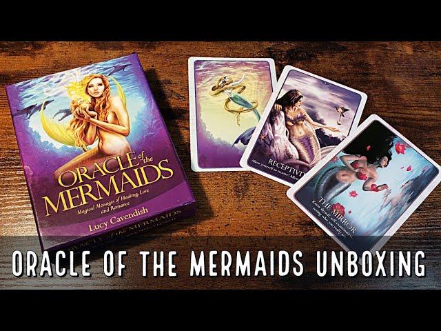 Oracle of the Mermaids Unboxing and Flip Through