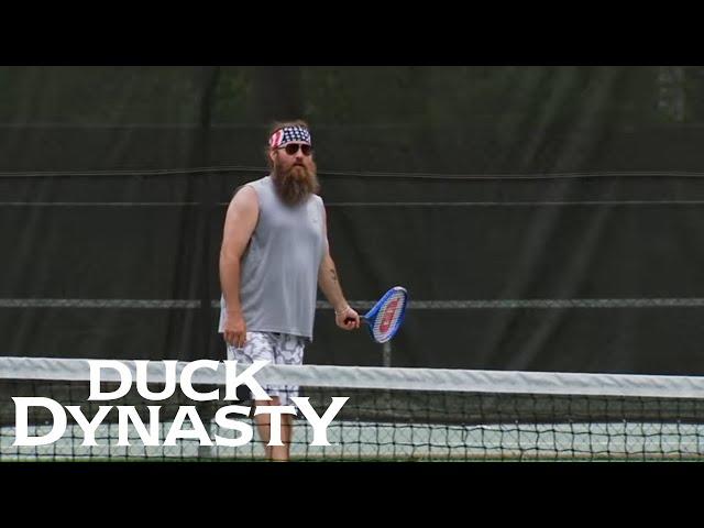 Duck Dynasty: Top Moments: Willie Plays Tennis | Duck Dynasty