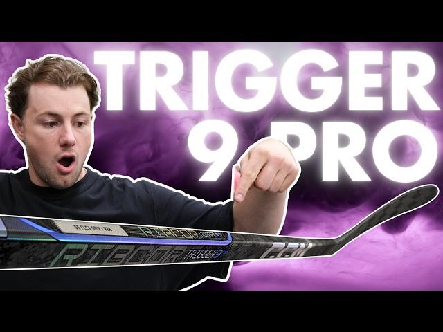 This Stick is SOOO EASY to SHOOT! (CCM Ribcor Trigger 9 Pro Review)