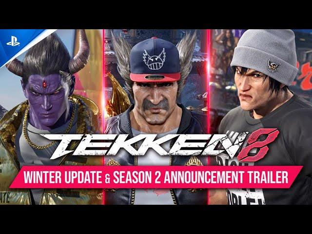 Tekken 8 - Winter Update & Season 2 Announcement Trailer | PS5 Games