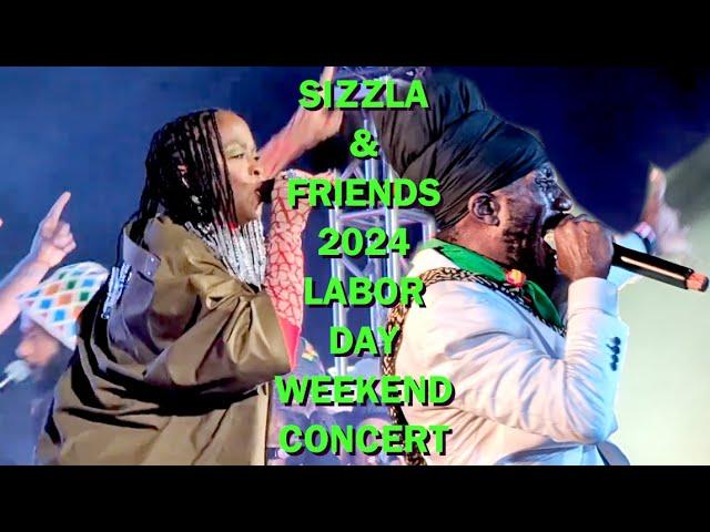 SIZZLA & FRIENDS 2024 Labor Day Weekend Concert  Mystelics Vlogs