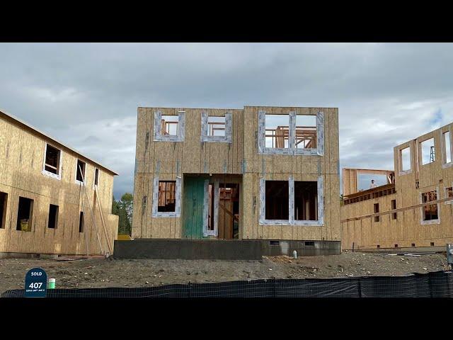 Matt and Meghan’s Tehaleh Home - Start to Finish - Time Lapse