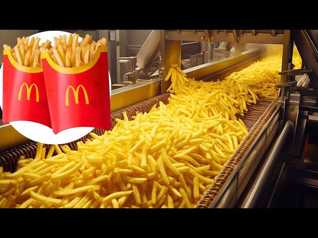 How MCDONALD'S Fries Are Made