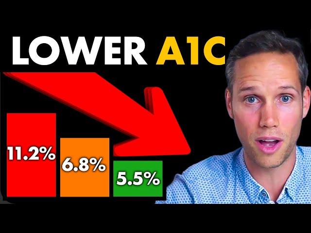 3 TIPS to Lower YOUR A1c (What to Eat in a Day)