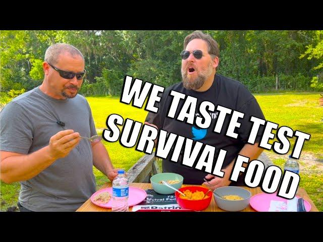 "Survival Food" Taste Test