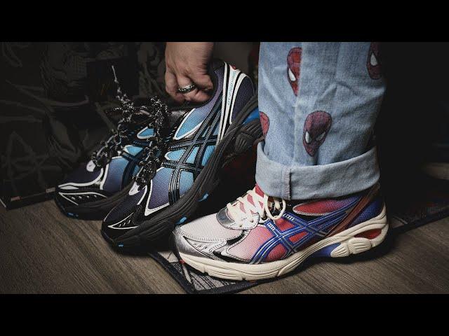 Unboxing the Battle Spectra Spider-Man & Venom GT 2160 2-Pack from Kith x Marvel x ASICS