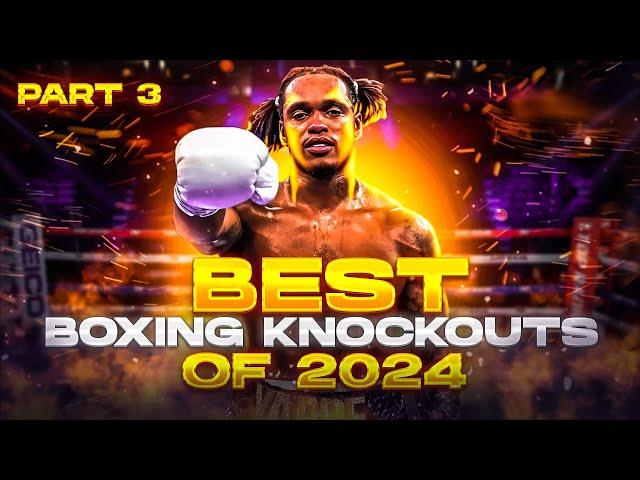 BEST BOXING KNOCKOUTS OF 2024 PART 3 | BOXING FIGHT HIGHLIGHTS KO HD