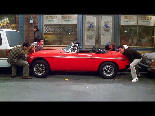 Ross buys a red sports car - Full Scene #friends