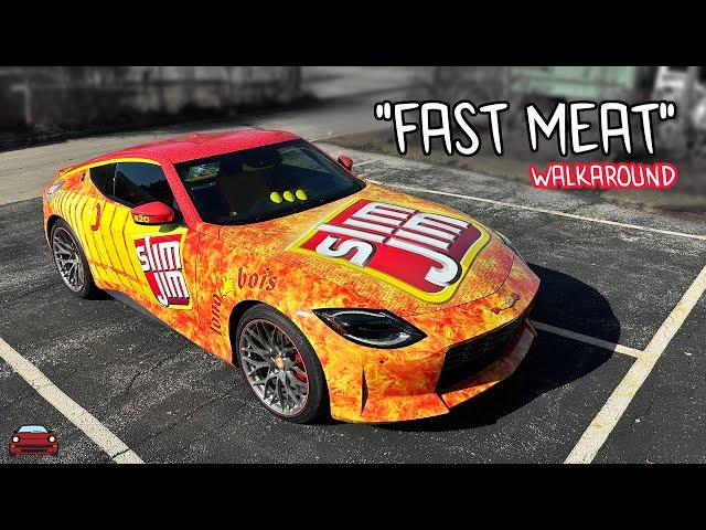 "Fast Meat" Nissan Z Walk Around - A CRAZY Custom Car By SLIM JIM!