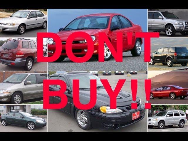 10 Used Cars You Should NEVER Buy (PART 4)