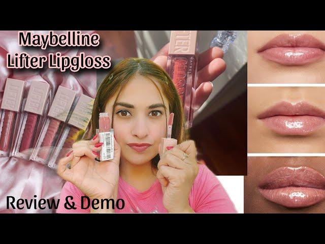 Maybelline LIFTER  LipGloss | Review + Demo | NehaLovesFashion