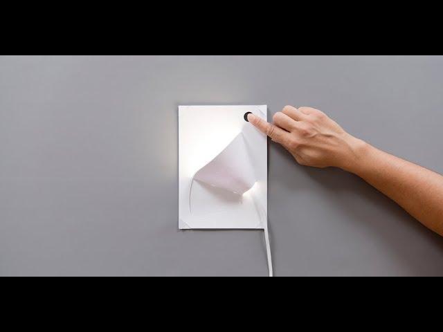 Make a Touch Lamp with Conductive Paint and Paper