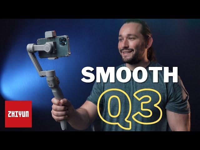 SMOOTH-Q3 Unboxing, Setup, and Gimbal Filming Modes