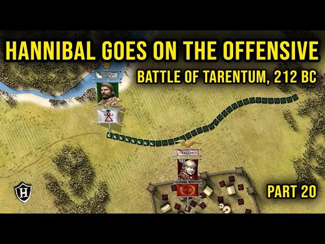 Hannibal's new offensive in southern Italy - Battle of Tarentum 212 BC - Second Punic War (Part 20)