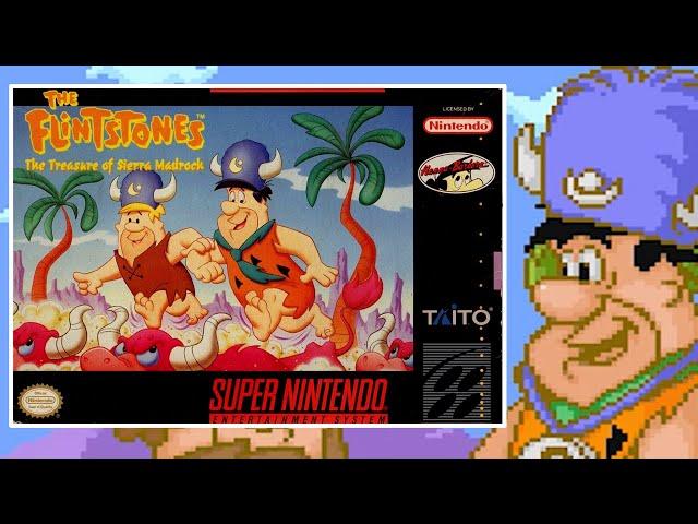 The Flintstones: The Treasure of Sierra Madrock (SNES) Mike Matei Live