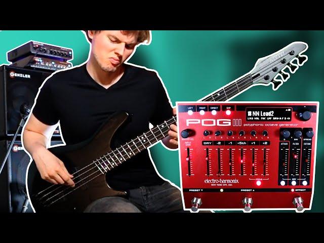 Electro-Harmonix POG3  - BASS DEMO by Nate Navarro