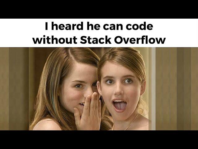 Funniest Stack Overflow Memes & Questions