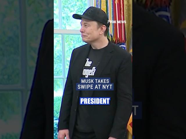 'They should lose their Pulitzer': Elon Musk slams New York Times article #elonmusk #trump #doge