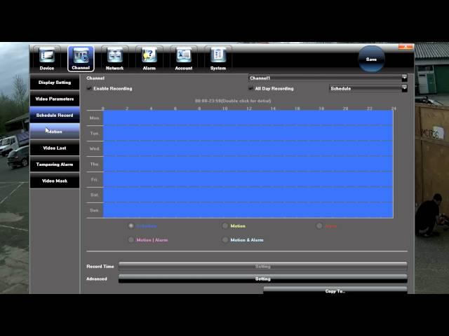 XVISION NVR-How to Set Up,Add & Set Up IP Cameras,Record Schedule & Motion Detection