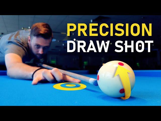 Pool Lesson | How To Draw The Cue Ball Exactly To A Point