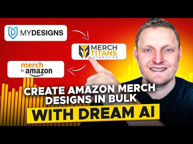 Create Amazon Merch on Demand Designs in BULK w/ MyDesigns AI & Automate Publishing w/ Merch Titans