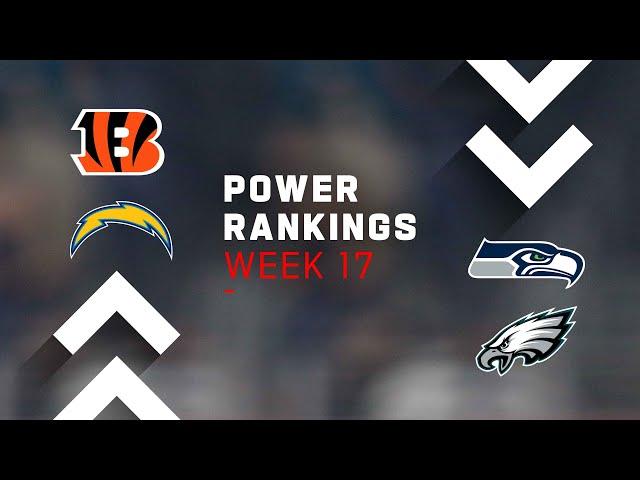 Week 17 Power Rankings!