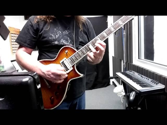 Gear review With Dofka 5 ESP LTD EC-1000 Deluxe Amber. Chastain Ruler Of The Wasteland