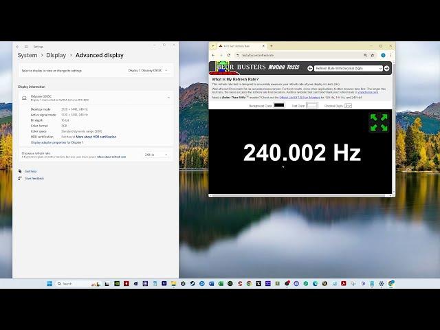 Checking Your Monitor's Actual Refresh Rate