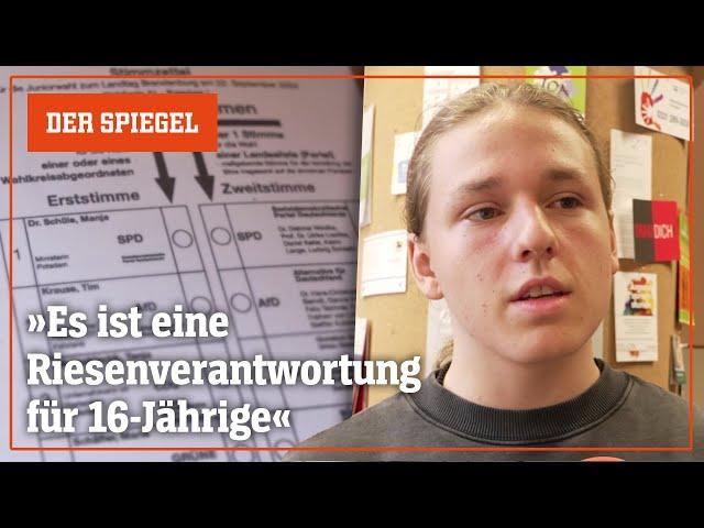 Probewahl in Potsdam: Wenn Schülerinnen und Schüler wählen | DER SPIEGEL