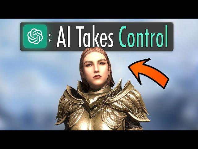 The AI Takes Control of the adventure in Skyrim!
