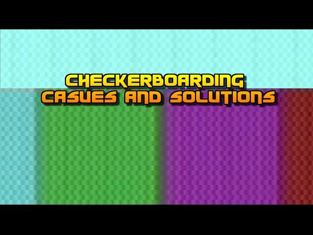 S-Video Checkerboarding and Jailbars - why it happens and how to fix it