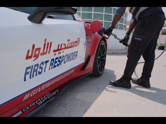 CAFU supply Dubai Ambulances with free fuel