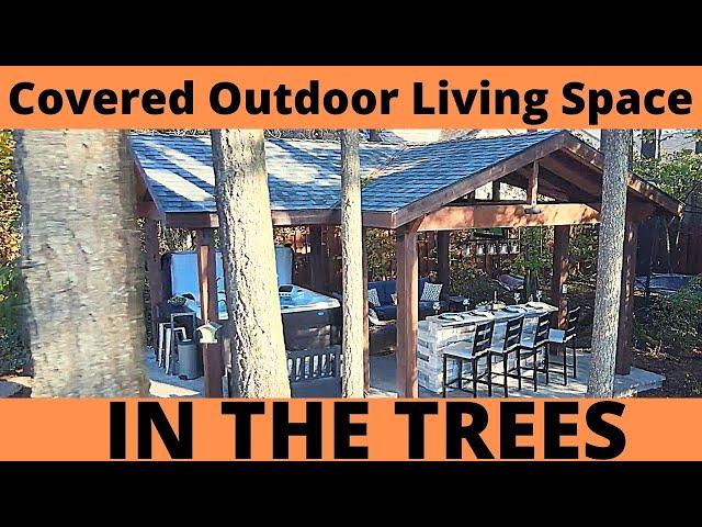 Covered Outdoor Living Space (IN THE TREES)