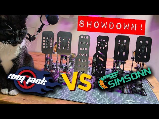 SIMSONN Pro PLUS vs SIMJACK Ultimate | Budget pedal SHOWDOWN!