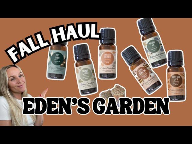 Eden's Garden: The Essential Oil Haul You Didn't Expect