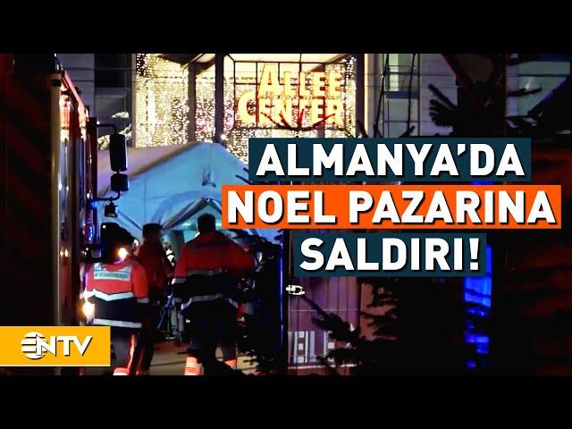 Almanya'da Noel Pazarında Dehşet! | NTV