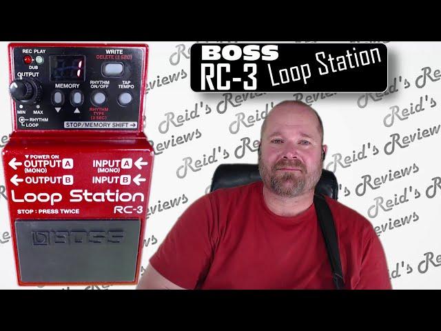 Small yet Powerful - BOSS RC-3 LOOP Station DEMO, RC3 Looper Guitar Pedal Review, Reid's Reviews