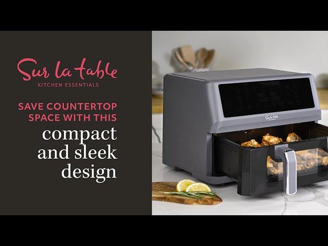 SUR LA Table Kitchen Essentials 7-In-1 11-Quart Dual Basket Air Fryer | Dual Basket Air Fryer