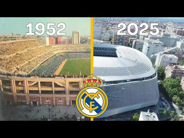 Santiago Bernabéu Evolution (1944-2025)