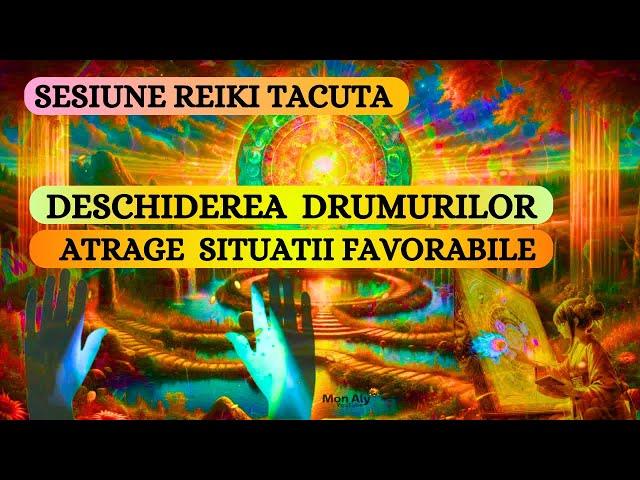 SESIUNE REIKI TACUTA - DESCHIDEREA DRUMURILOR (ATRAGE SITUATII FAVORABILE)