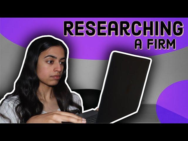 Watch me Research a Law Firm!