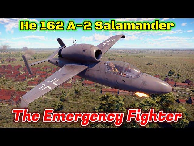 He 162 A-2 Salamander - Wood + Jet = What Could Go Wrong? [War Thunder]