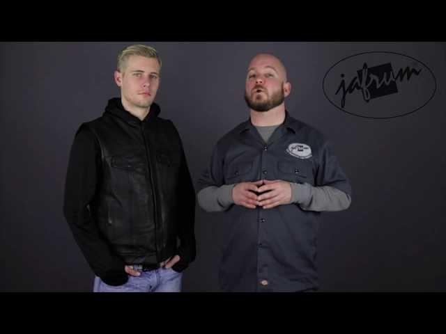 MV914C Leather Motorcycle Vest Review at Jafrum.com