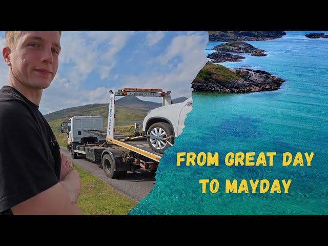 We BROKE DOWN Exploring Scotland's White Sand Beaches | ISLE OF MULL Vlog