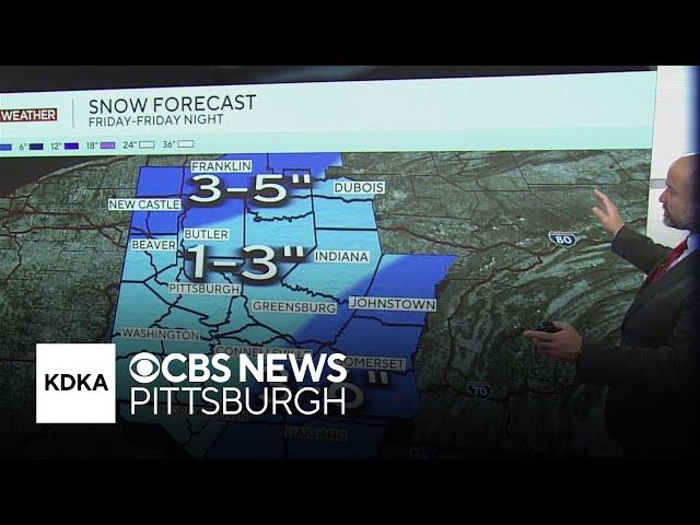 KDKA-TV Evening Forecast (1/2)