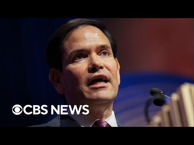 Rubio says U.S. not involved in Israel's strikes against Iran